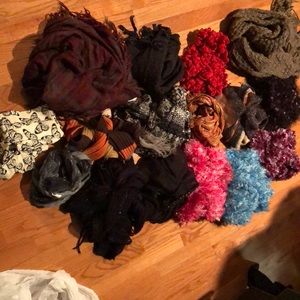 15 scarves one low price!